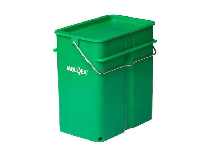 Müllex Kompostbehälter TERRA 5 l, komplett, Grün Müllex Kompostbehälter TERRA 5 l, komplett, Grün