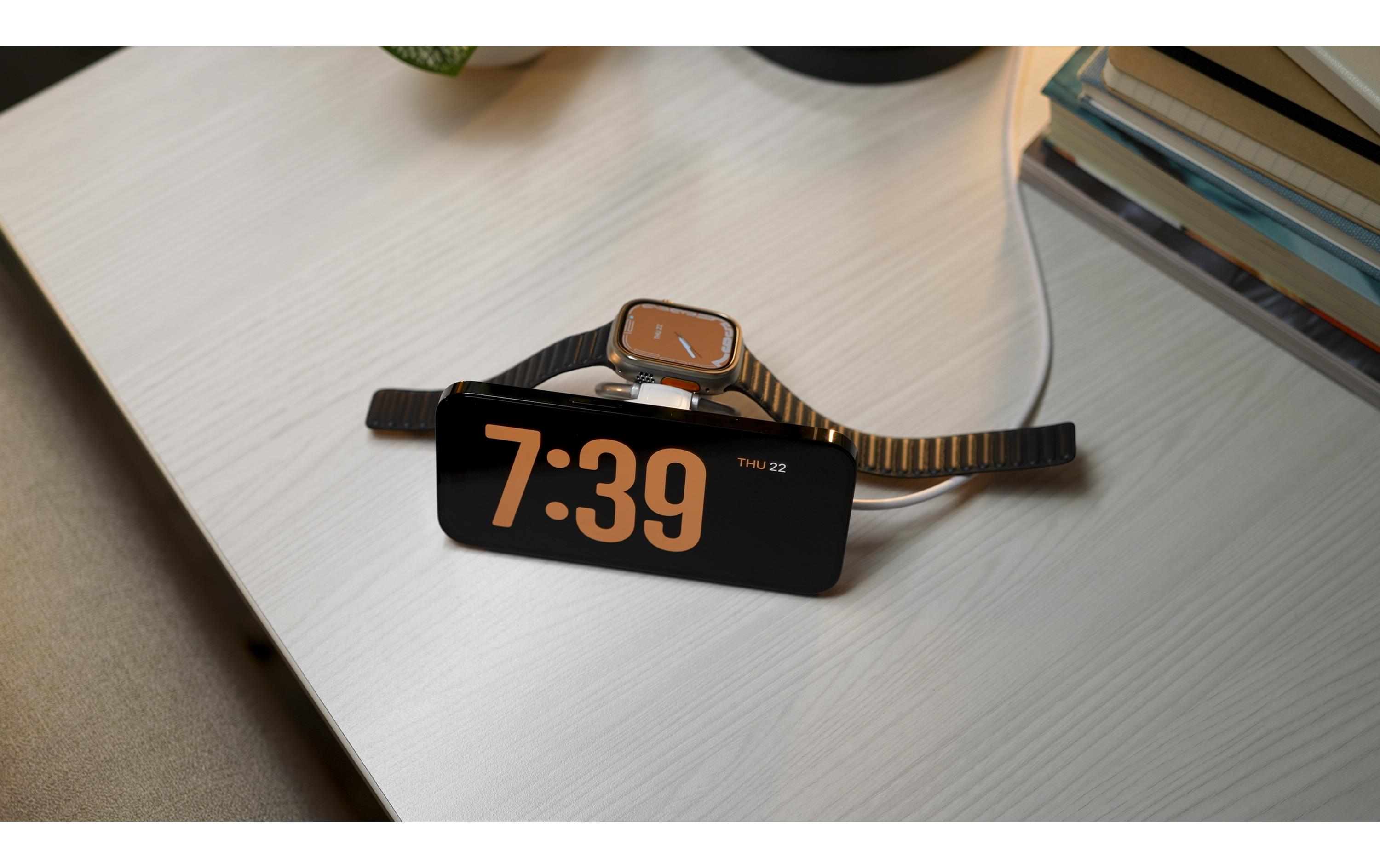 HYPER Wireless Charger Qi2 2-in-1, Weiss