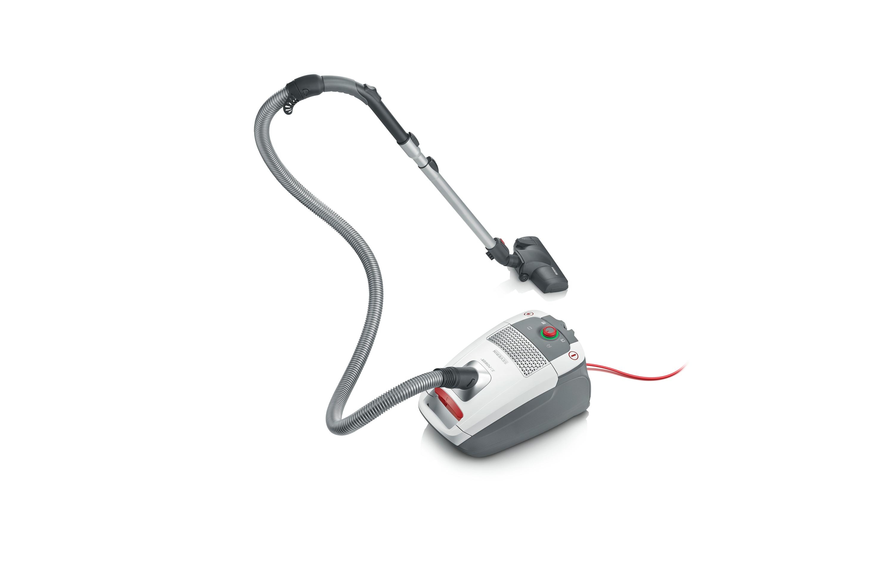 Severin Bodenstaubsauger BC7047 Grau/Weiss