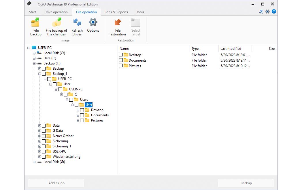 O&O Software DiskImage 20 Professional Edition ESD, Vollversion