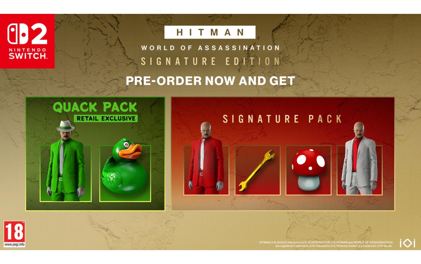 GAME HITMAN World of Assassination (Game Key Card)