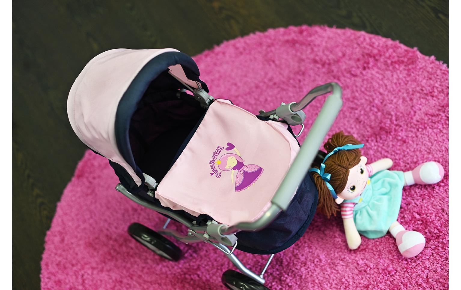 Knorrtoys Puppenbuggy Mini Lili Princess Blue