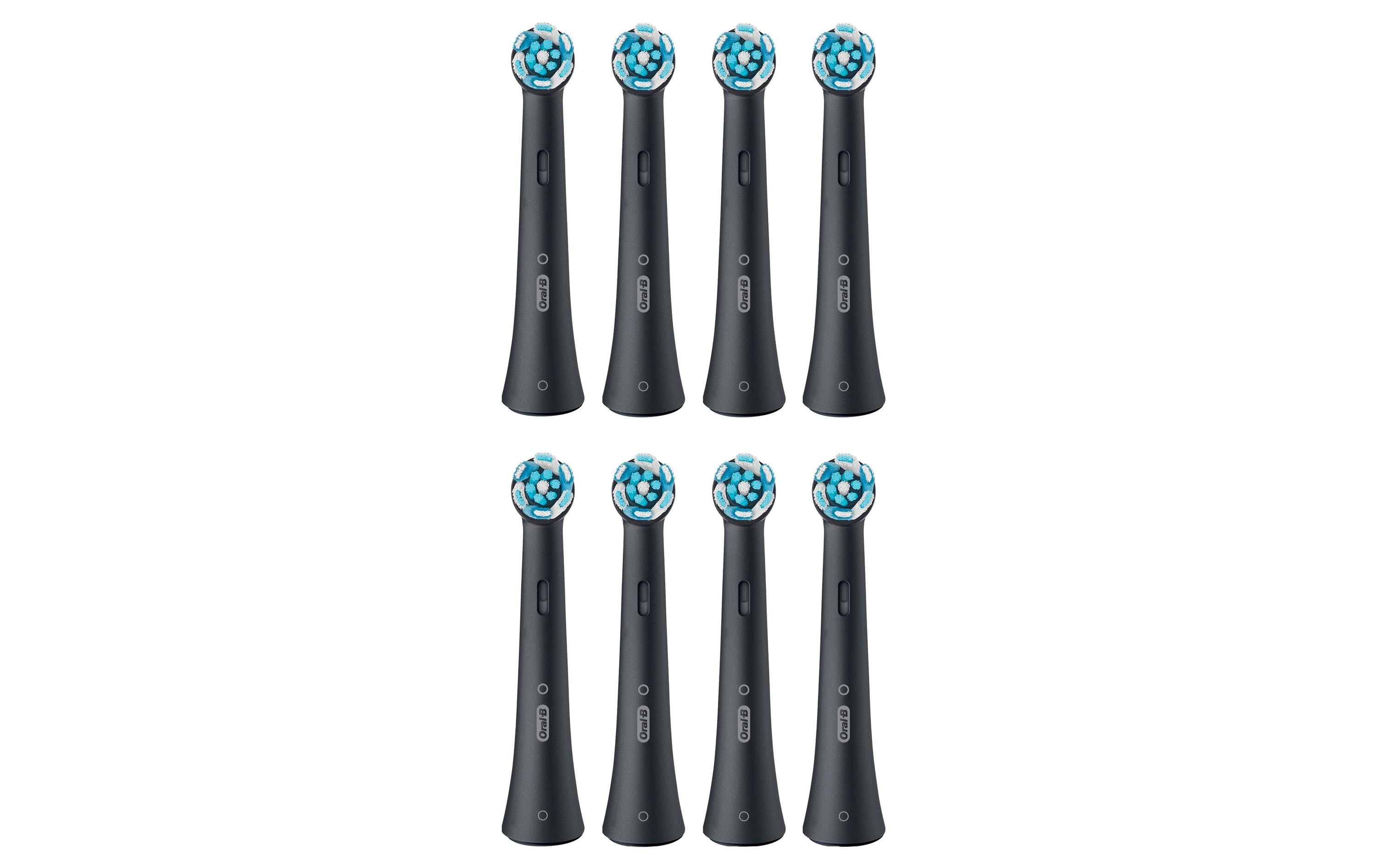 Oral-B Zahnbürstenkopf iO Ultimative Reinigung, Schwarz, 8 Stück