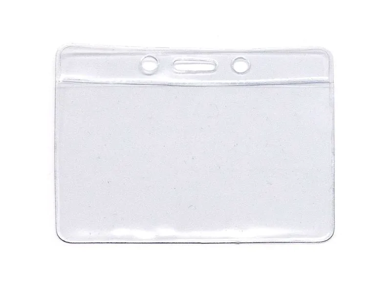 Diverse Ausweishalter 95x65mm Transparent, 100 Stück