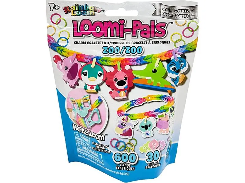 BANDAI Bastelset Rainbow Loom Loomi-Pals Zoo assortiert BANDAI Bastelset Rainbow Loom Loomi-Pals Zoo assortiert