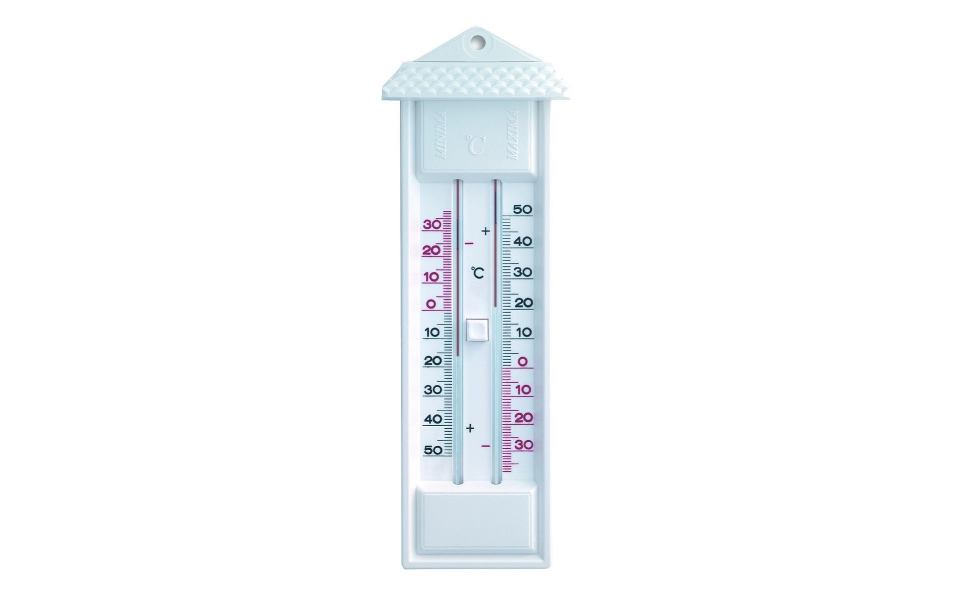TFA Dostmann Thermometer Maxima-Minima, Weiss