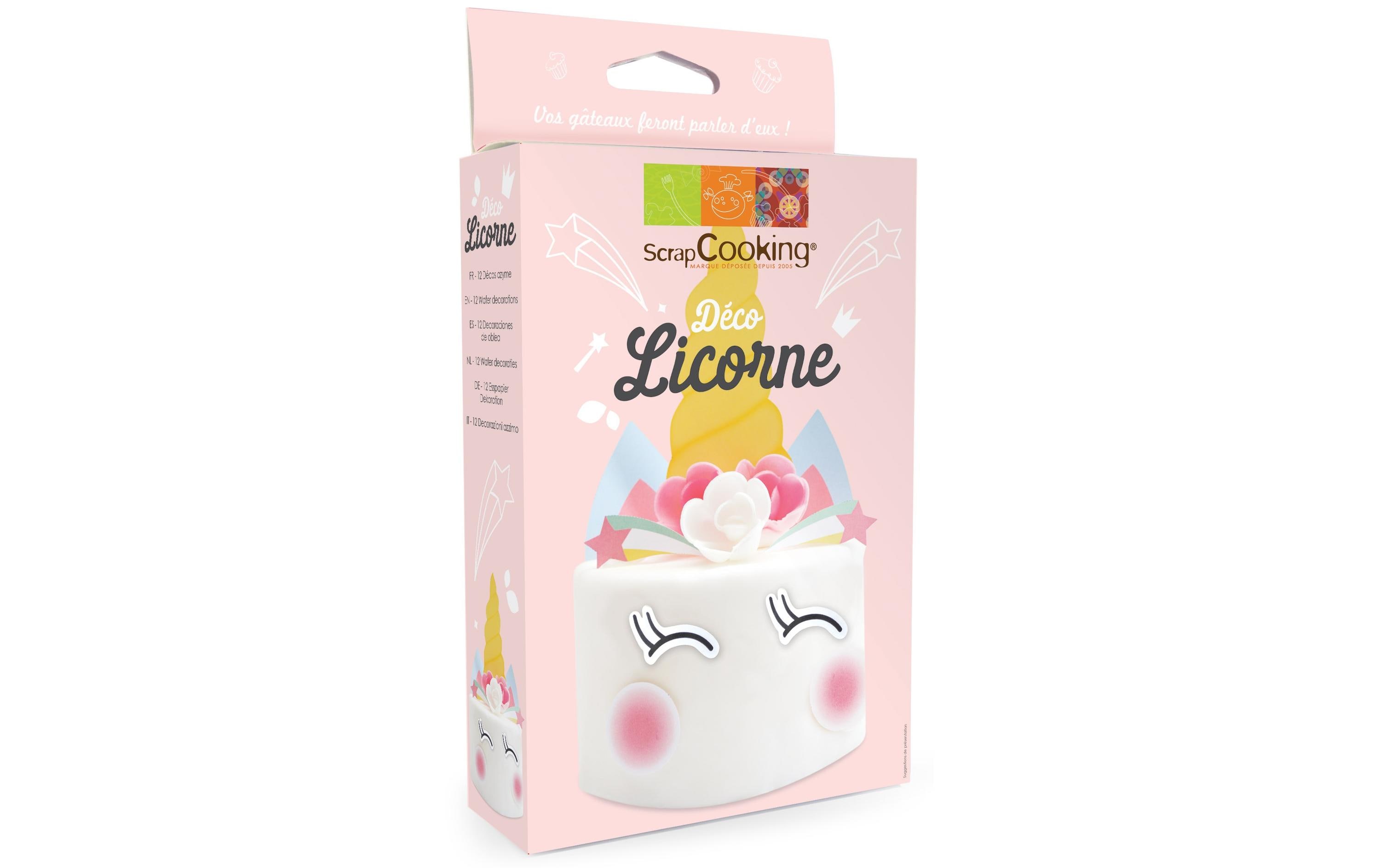 ScrapCooking Oblaten Dekoset «Einhorn» 12-teilig ScrapCooking Oblaten Dekoset «Einhorn» 12-teilig