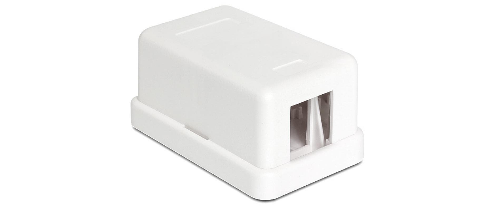 Delock Gehäuse Keystone 1 Port