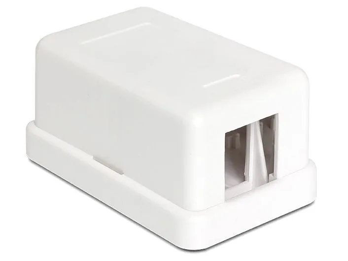 Delock Gehäuse Keystone 1 Port Delock Gehäuse Keystone 1 Port