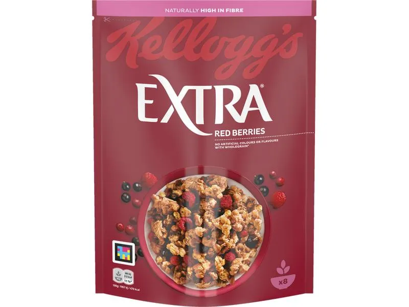 Kellogg's Müesli Extra Red Berries 400 g Kellogg's Müesli Extra Red Berries 400 g