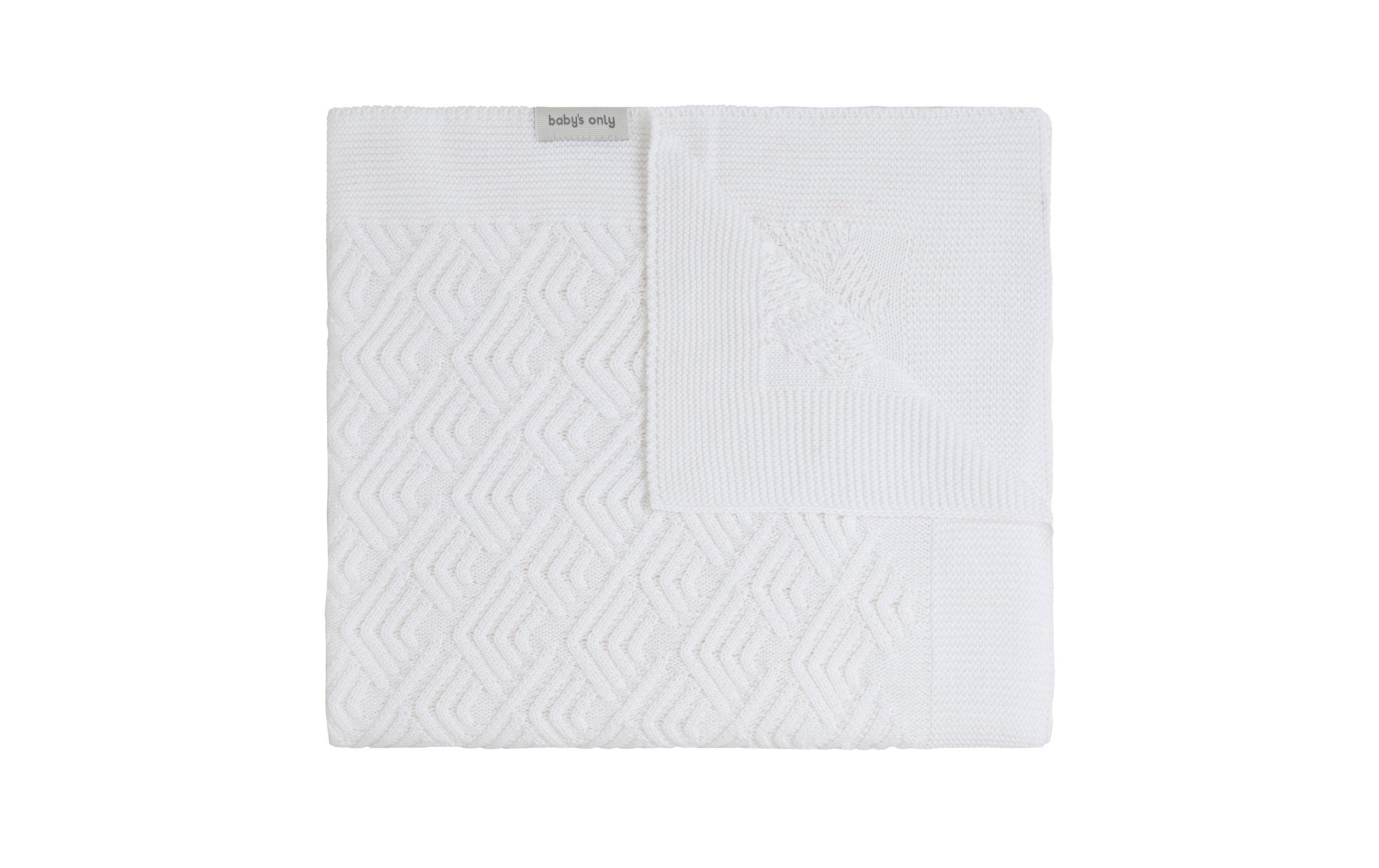 baby's only Babydecke Sierra Wollweiss