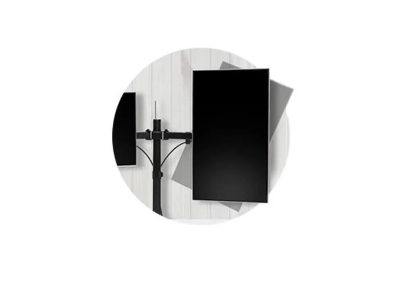 Kensington Tischhalterung SmartFit Ergo bis 8 kg – Schwarz Kensington Tischhalterung SmartFit Ergo bis 8 kg – Schwarz