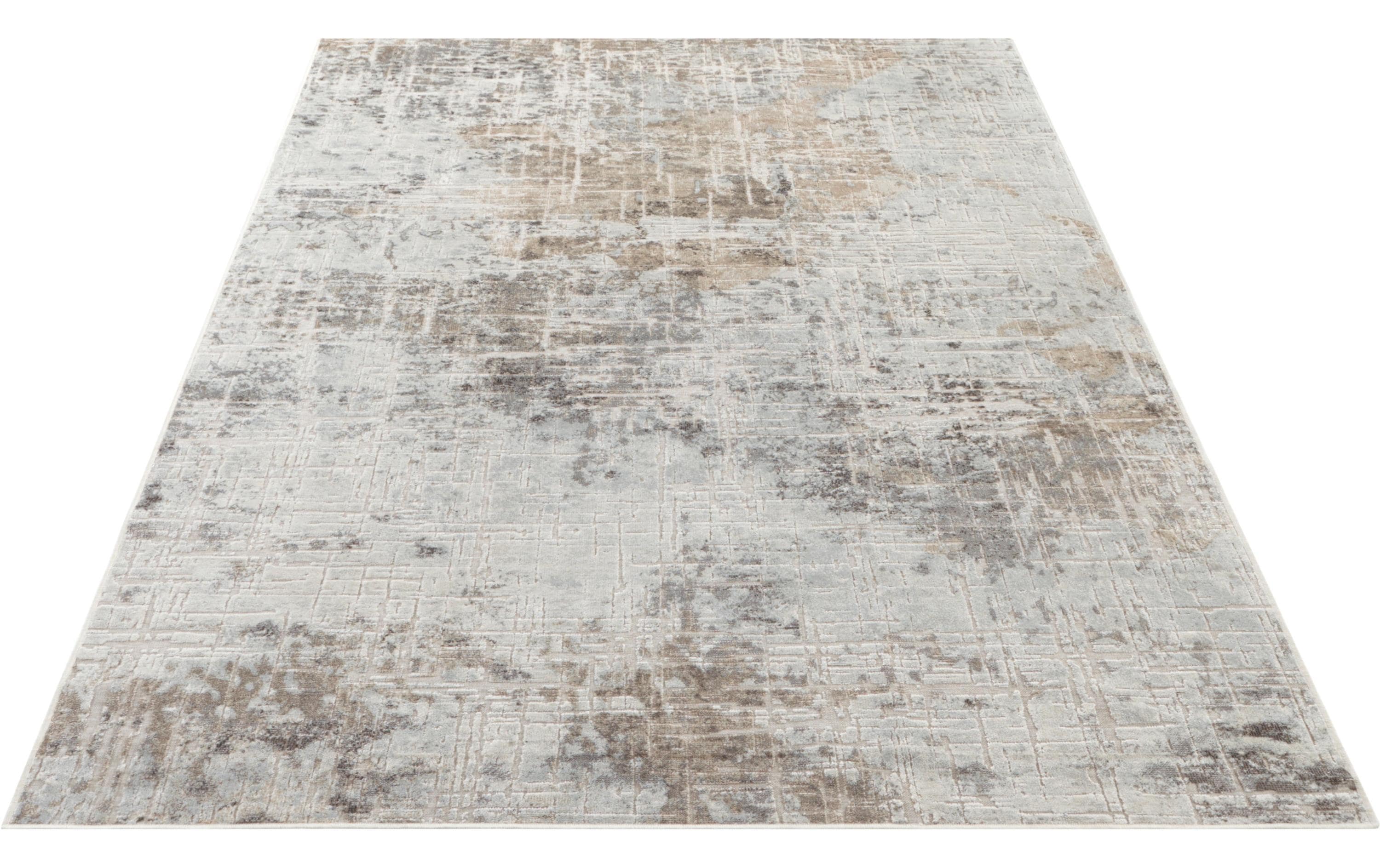 Elle Decoration Teppich Chameis 160 cm x 230 cm, Beige/Kupfer