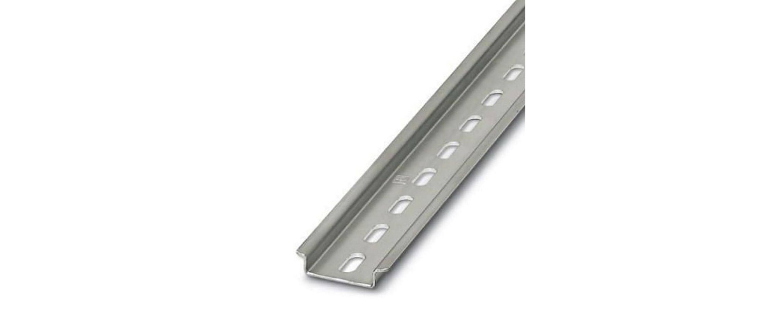 Phoenix Contact Tragschiene gelocht 500 mm, 35/7.5 stahl verzinkt, silber