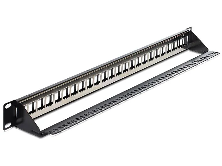 Delock Patchpanel Keystone 24 Port 19 Rack Delock Patchpanel Keystone 24 Port 19 Rack
