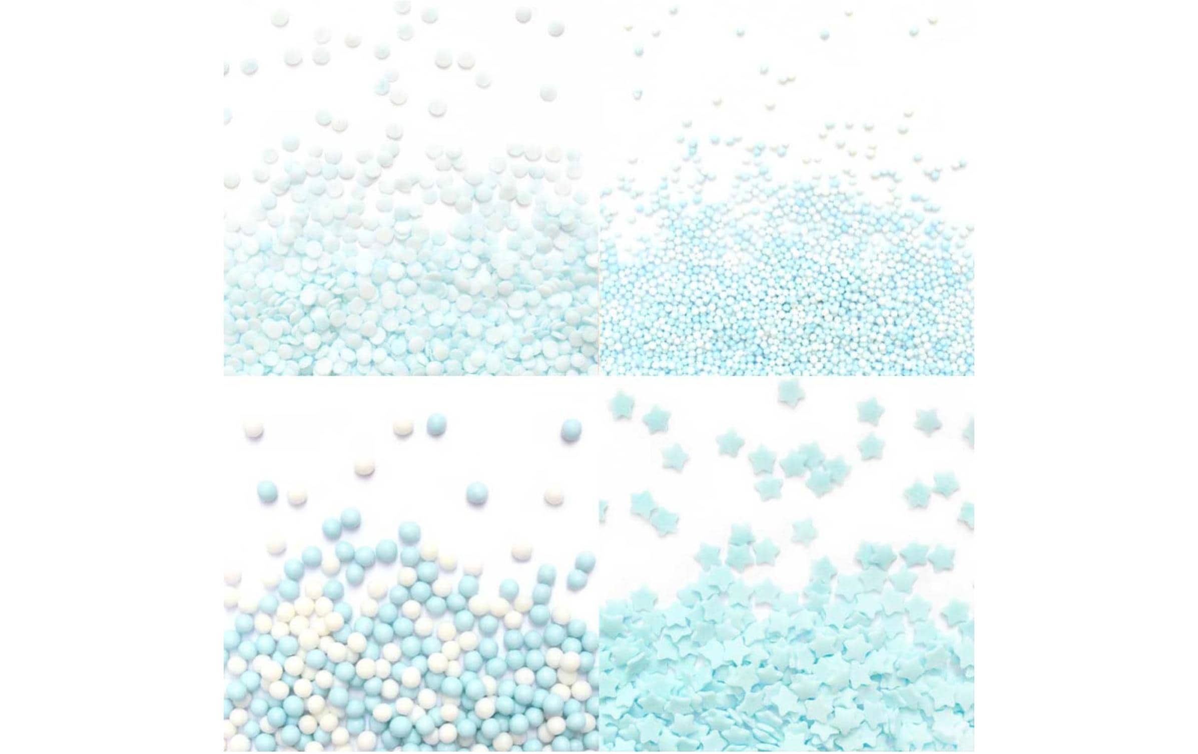 ScrapCooking Zuckerstreusel Mix Blau 64 g, 4 Stück ScrapCooking Zuckerstreusel Mix Blau 64 g, 4 Stück