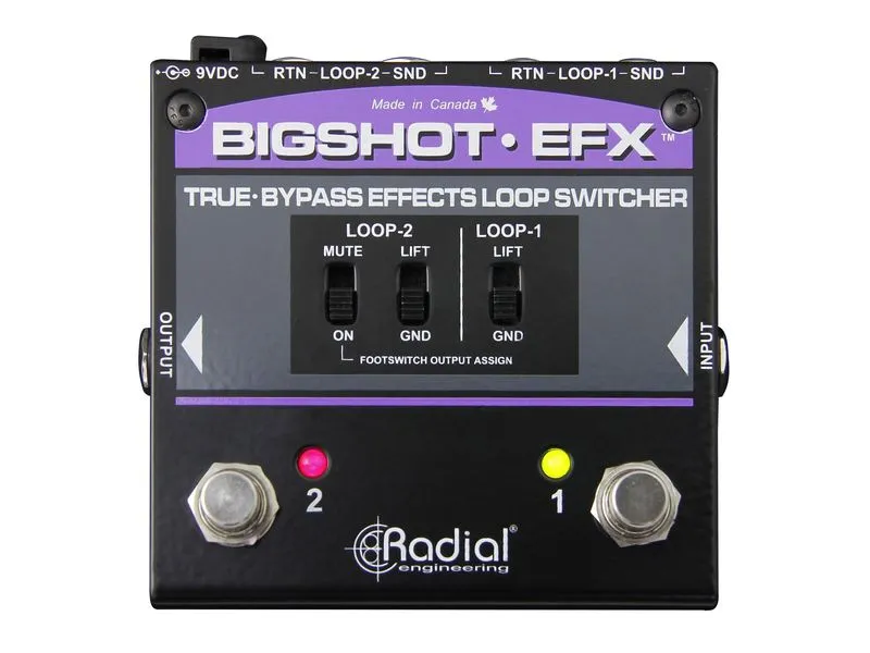 Radial Big Shot EFX REV2 True-Bypass Radial Big Shot EFX REV2 True-Bypass