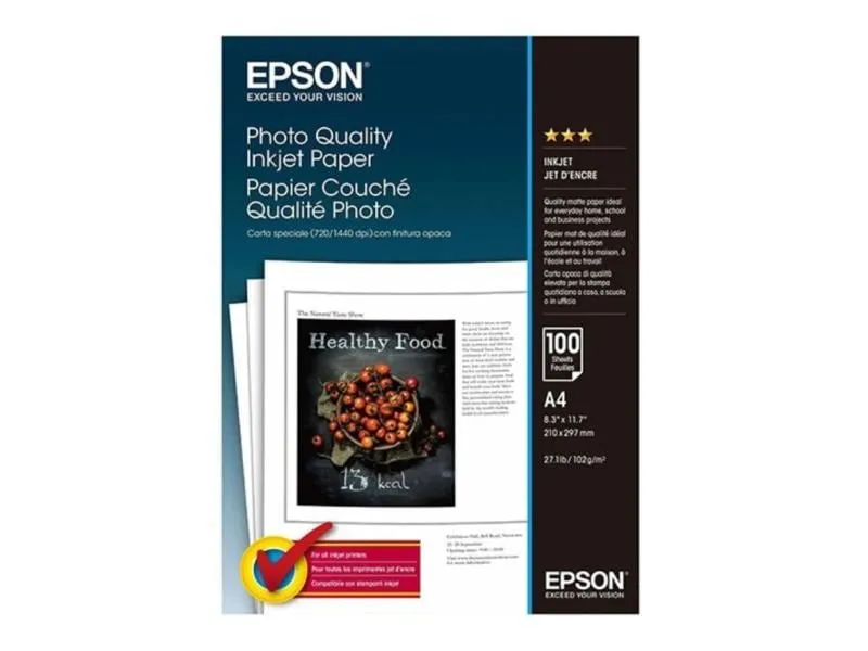 Epson Fotopapier A4 102 g/m² 100 Stück
