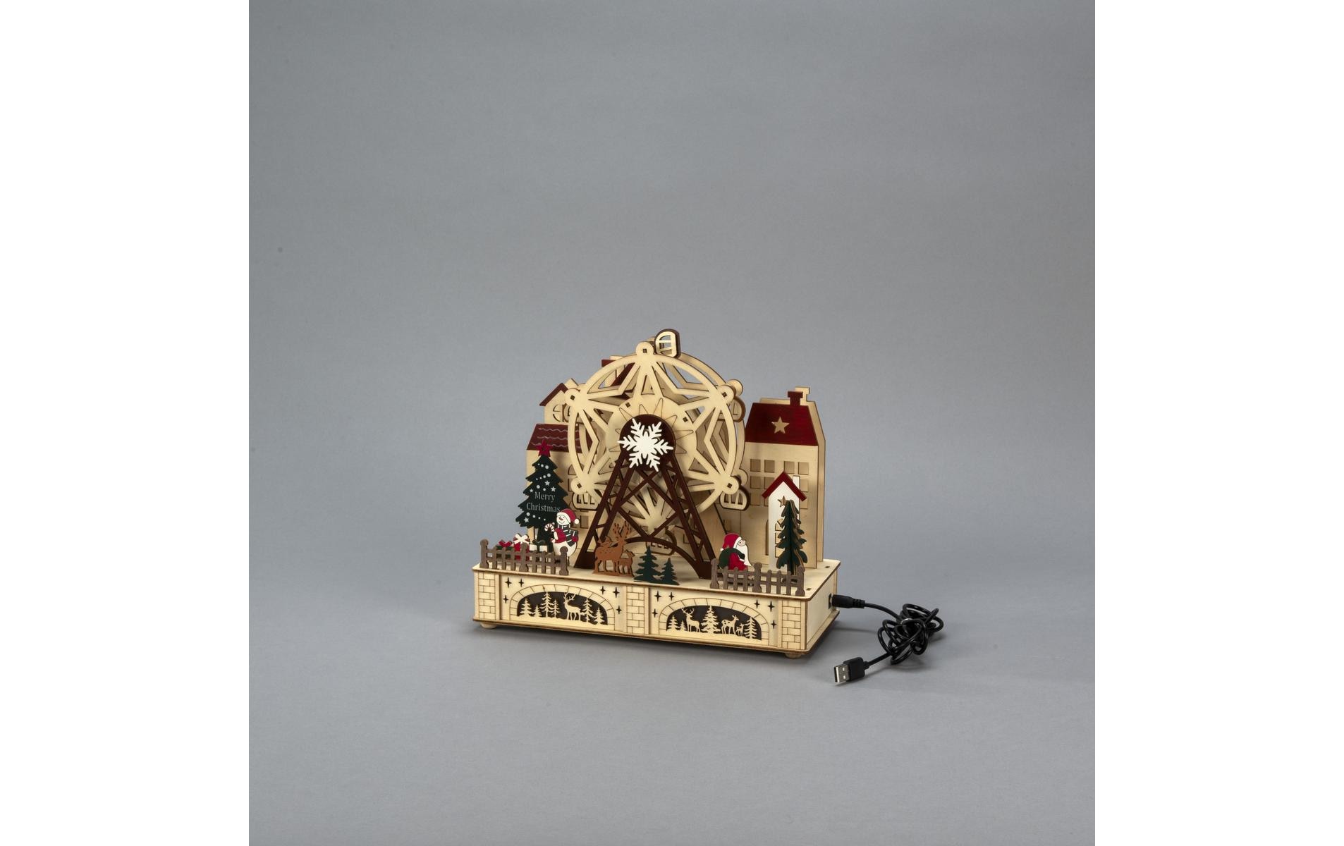 Konstsmide LED Holzsilhouette Park 24.5 cm x 28 cm Konstsmide LED Holzsilhouette Park 24.5 cm x 28 cm