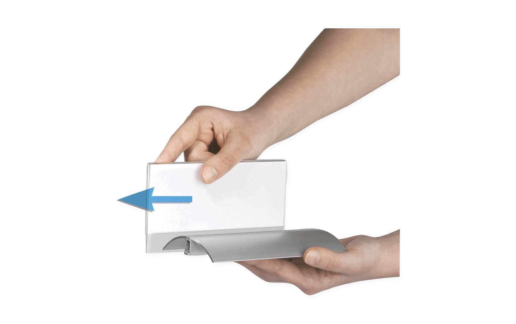 DURABLE Namensschild De Luxe 100 x 52 mm, 2 Stück