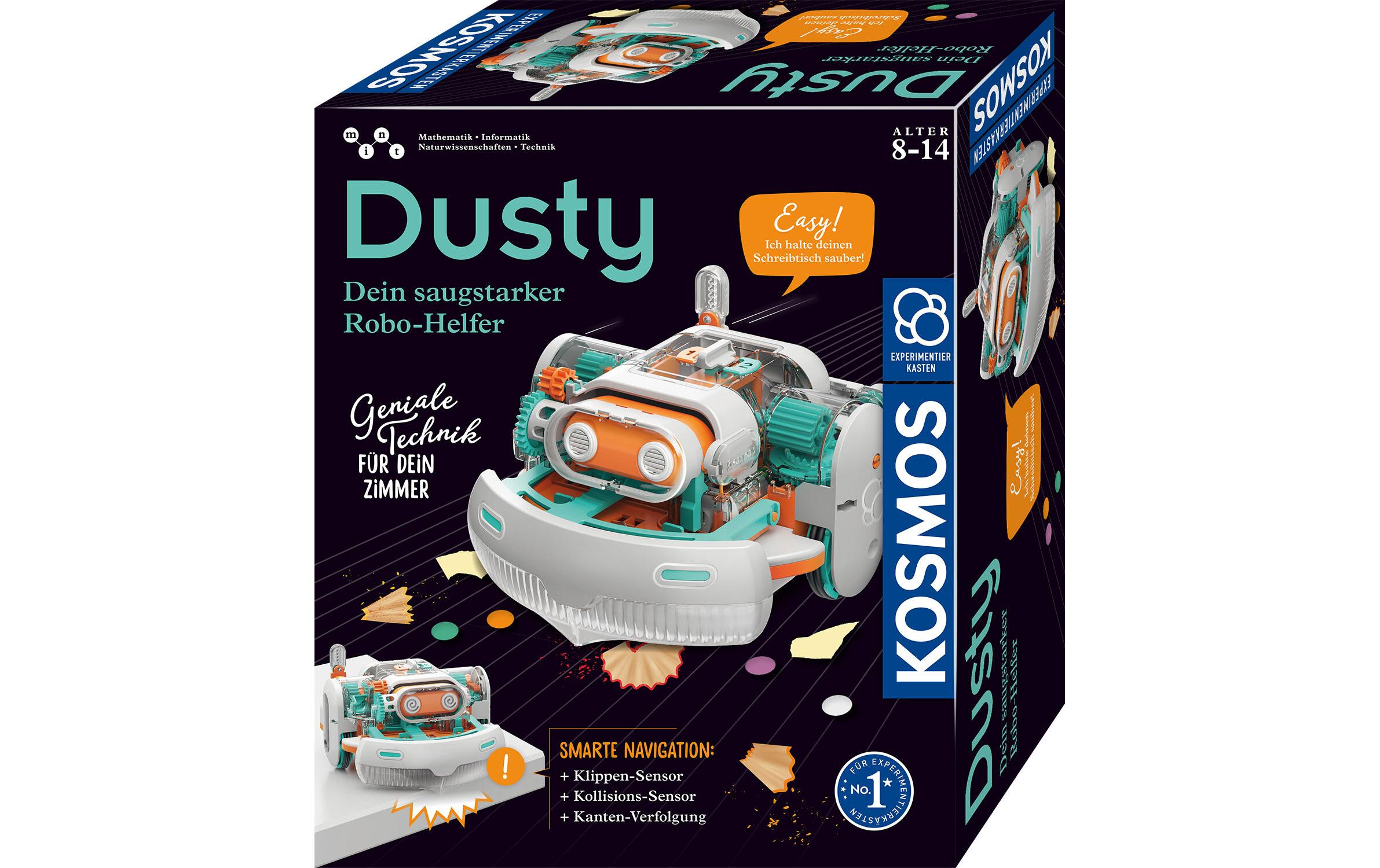 Kosmos Experimentierkasten Dusty – Dein saugstarker Robo-Helfer