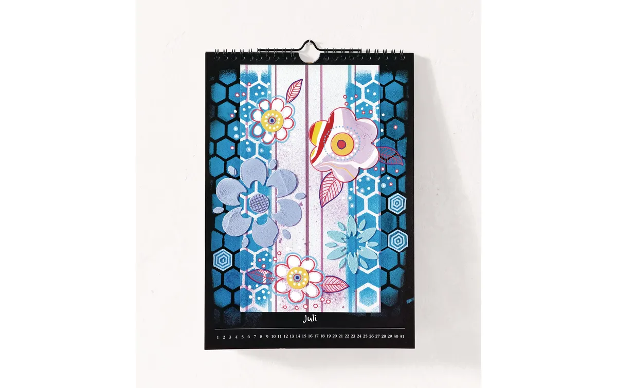 Marabu Schablone Art Stencil Blooming Garden Marabu Schablone Art Stencil Blooming Garden