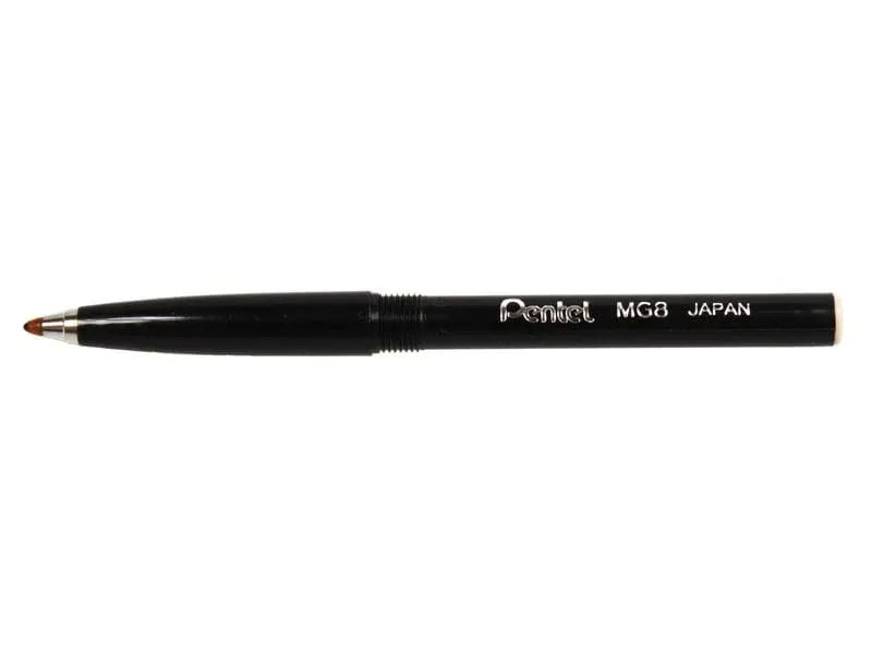 pentel Patrone Rollerball MG8-A 0.8 mm, Schwarz pentel Patrone Rollerball MG8-A 0.8 mm, Schwarz