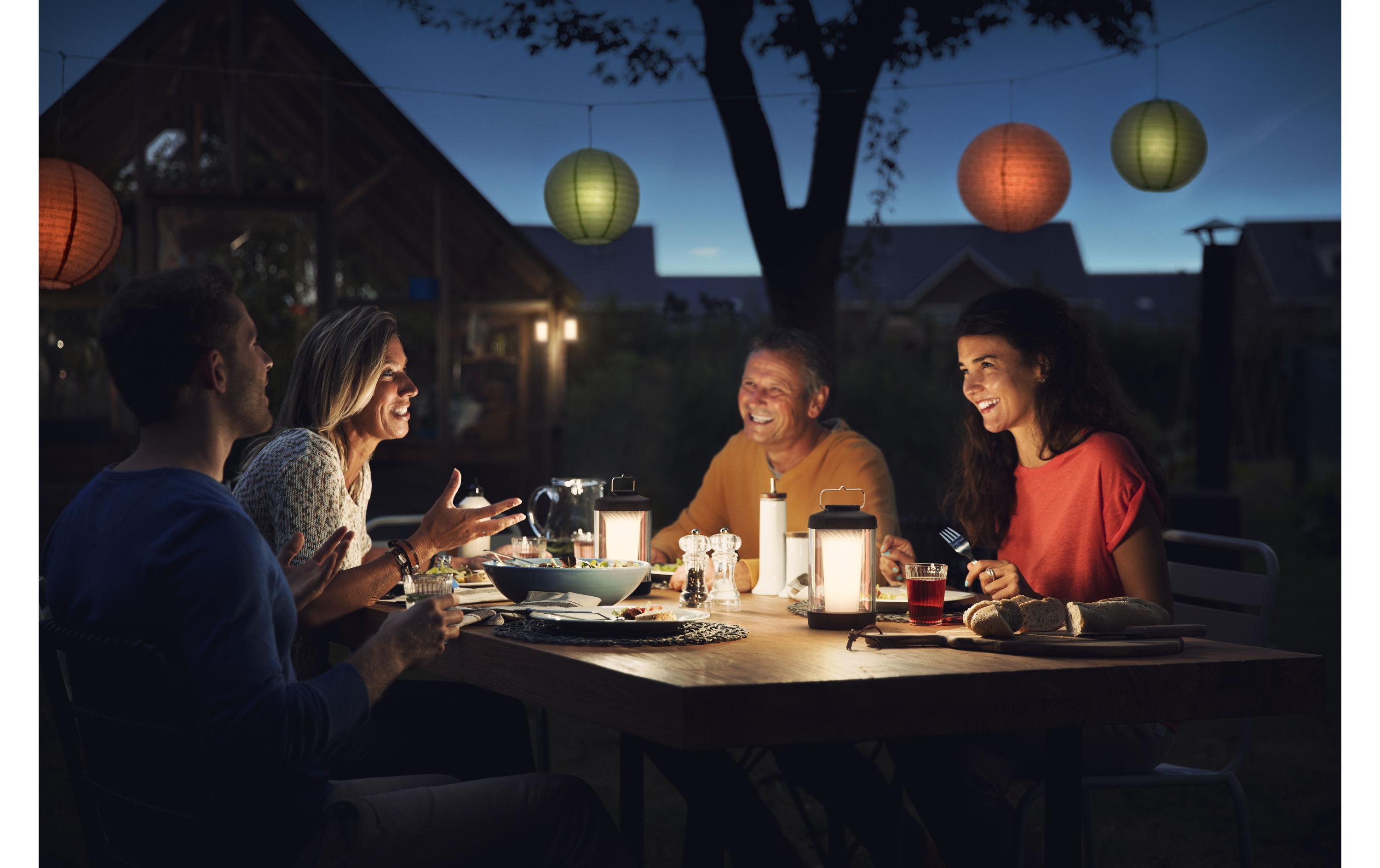 Philips Campinglampe Cicero, 5W, 5000K, Weiss