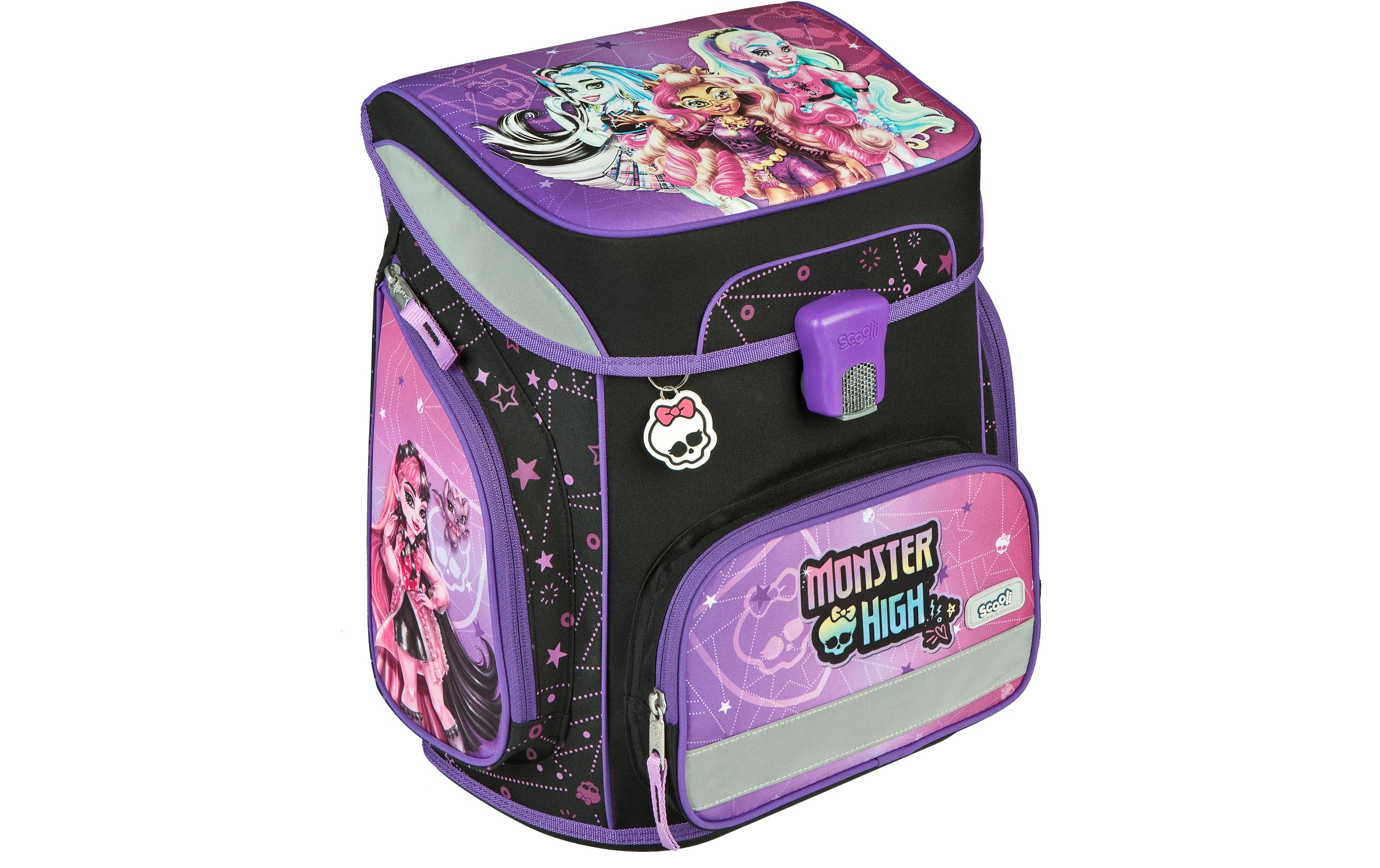 Scooli Schulthek-Set 5-teilig Monster High, 18 l Scooli Schulthek-Set 5-teilig Monster High, 18 l