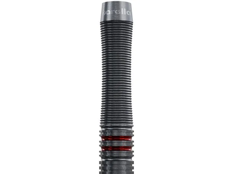 Karella Dartpfeile Steeldart Fighter 22g, 3 Stück – Schwarz