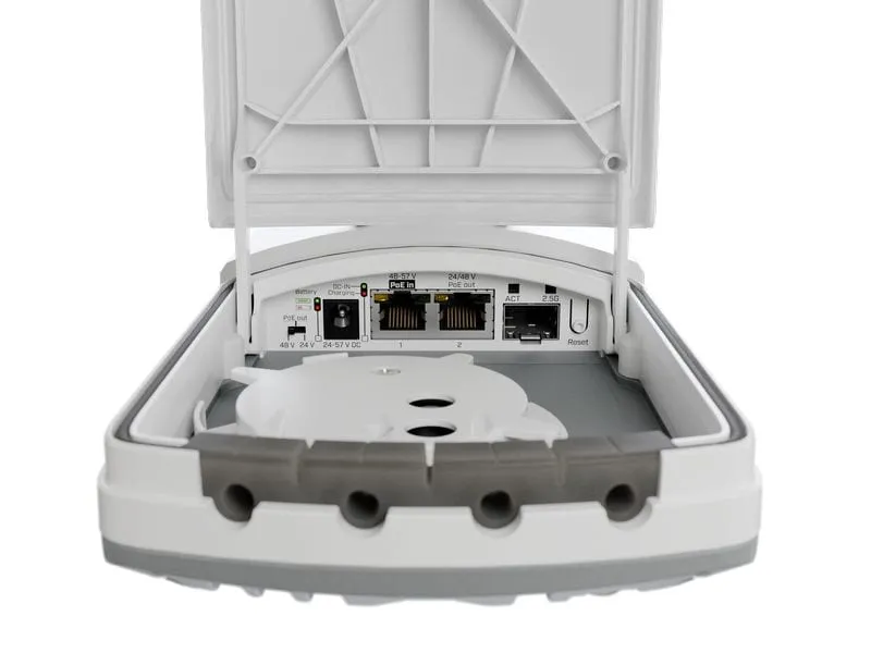 MikroTik FTC21-ups wetterfester Glasfaser-Kupfer-Konverter inkl. USV
