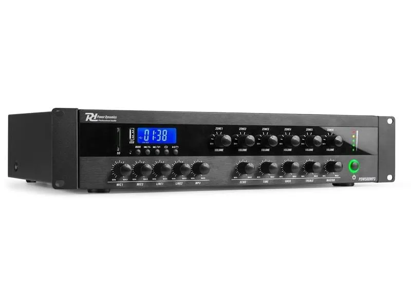 Power Dynamics Verstärker Pro PDW500 Mpx3 Power Dynamics Verstärker Pro PDW500 Mpx3