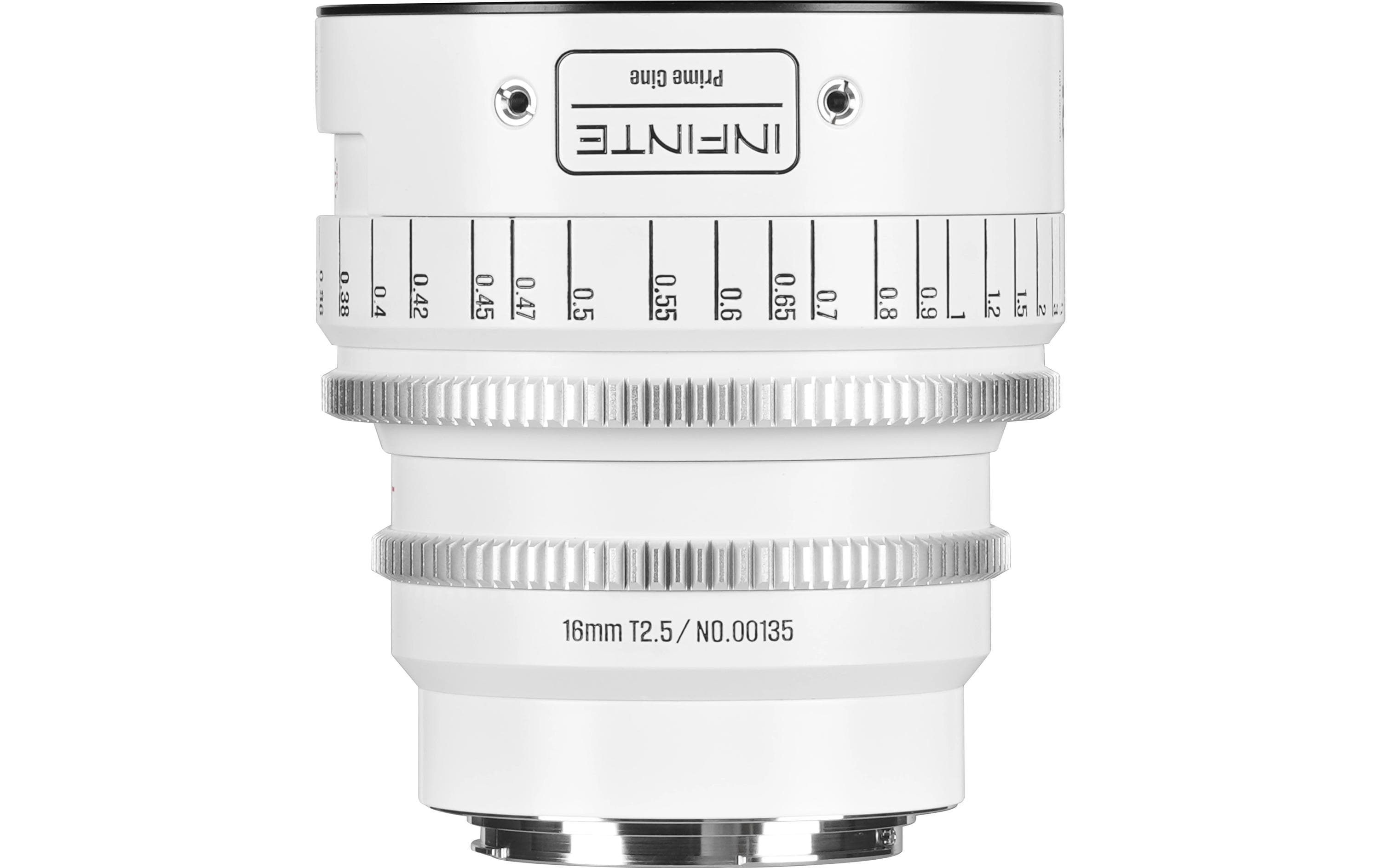 7Artisans Festbrennweite 16mm T/2.5 INFINTE Weiss – Canon EF