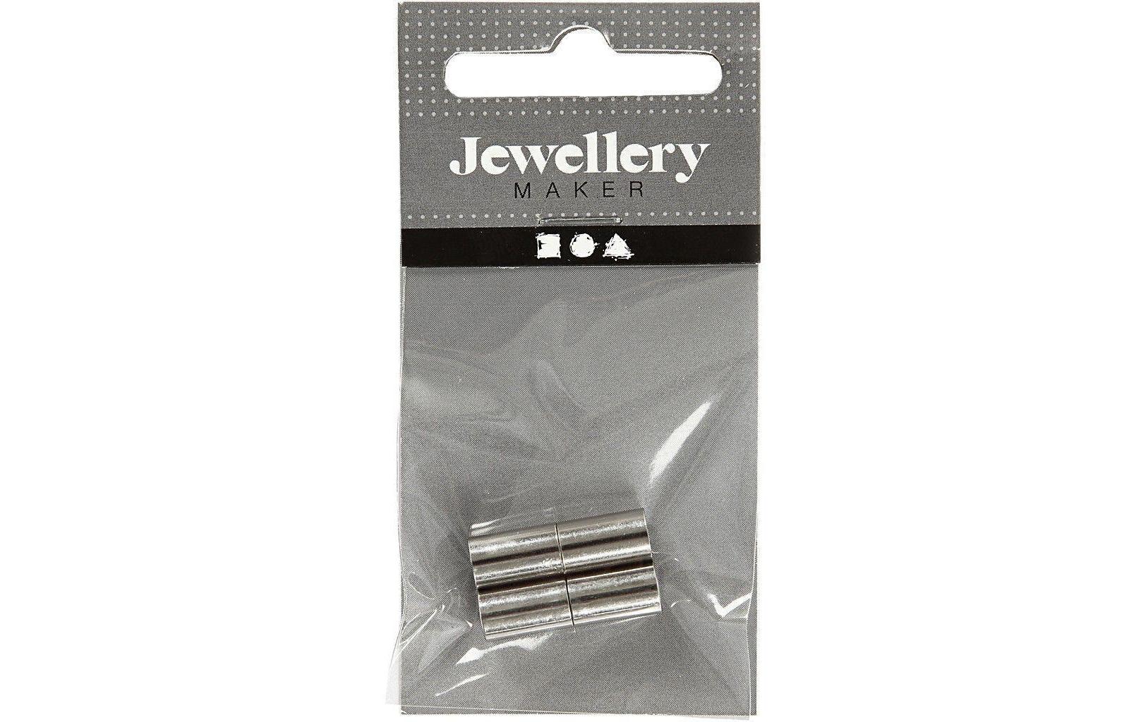 Creativ Company Verschluss Magnet, Lochgrösse: 5 mm, versilbert, 2 Stk. Creativ Company Verschluss Magnet, Lochgrösse: 5 mm, versilbert, 2 Stk.