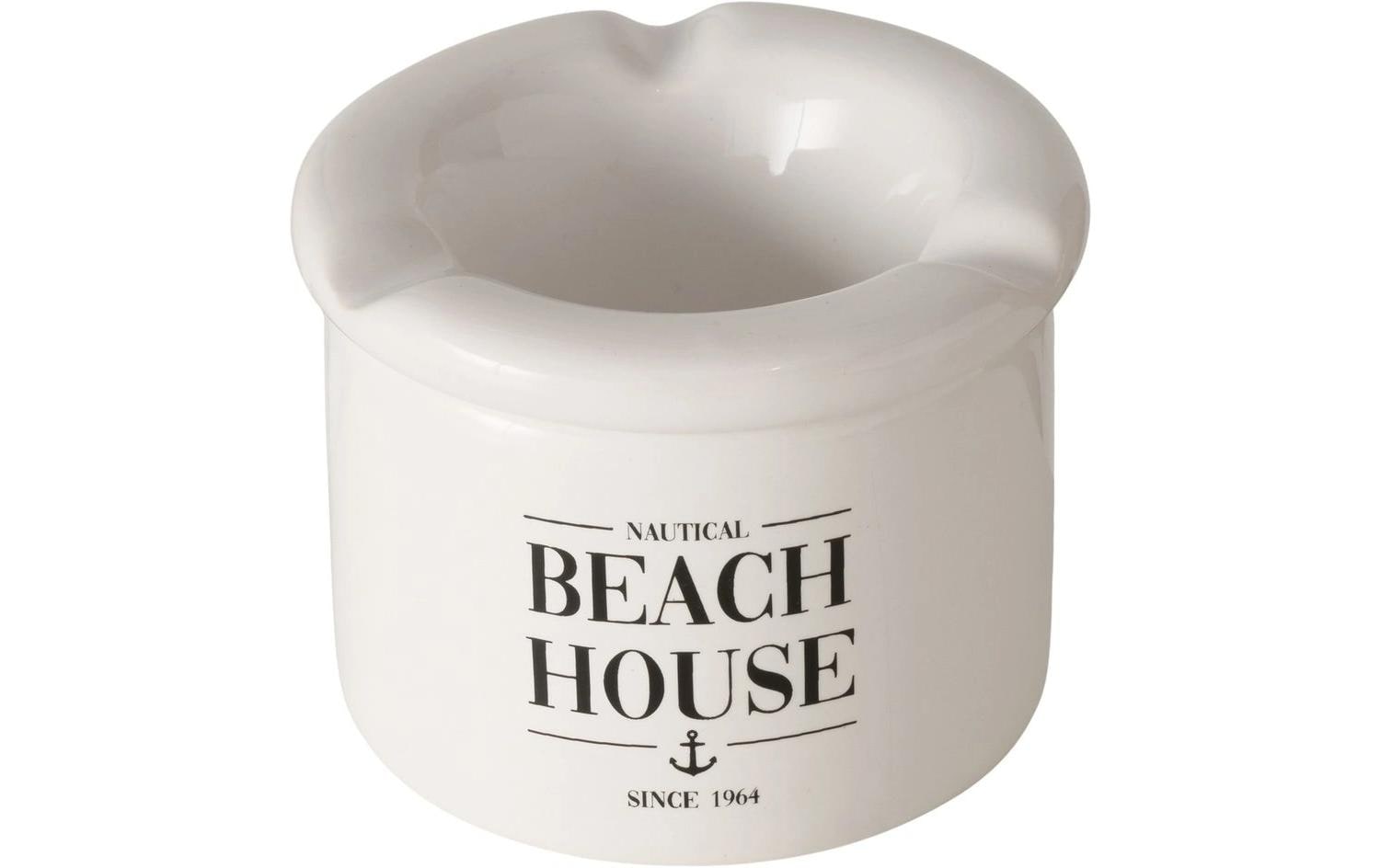 Boltze Aschenbecher Beach Weiss