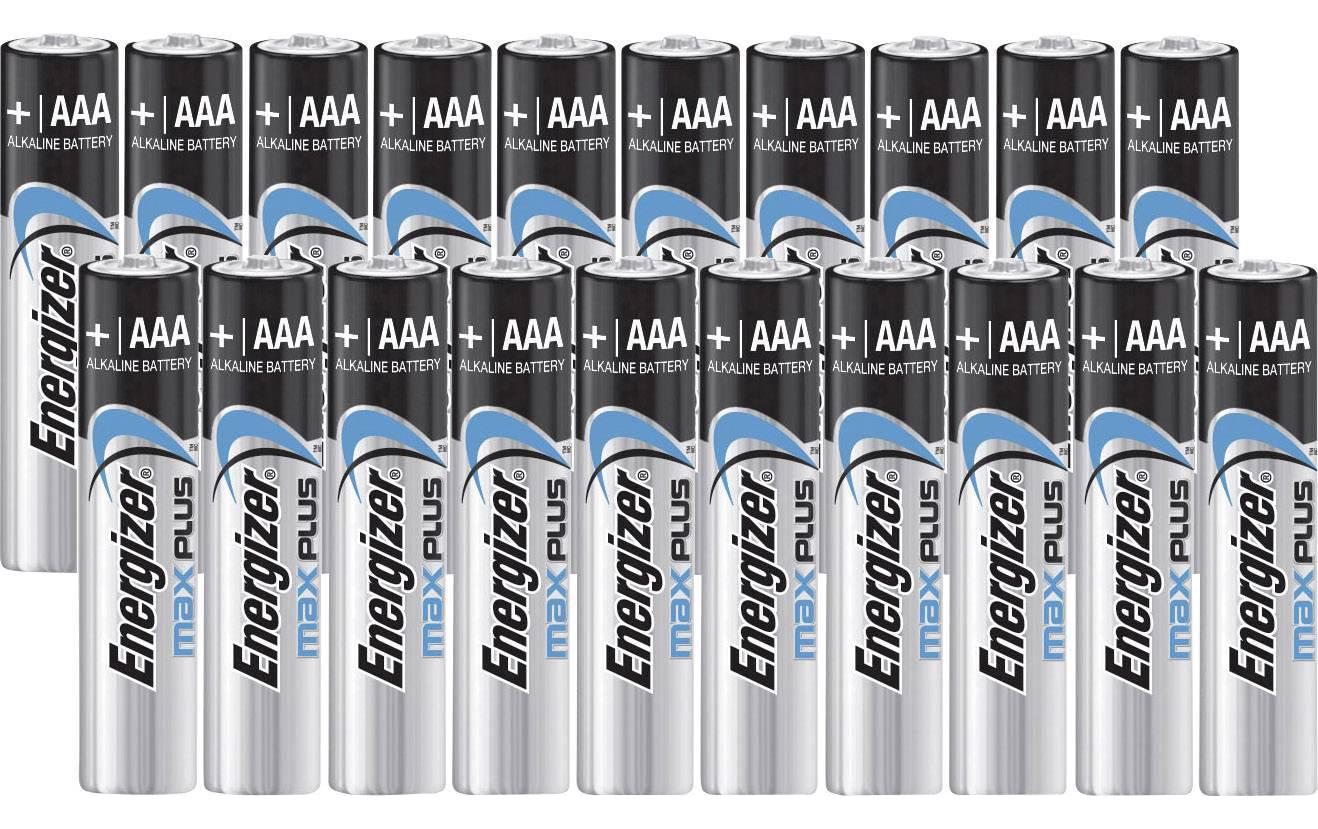 Energizer Batterie Max Plus AAA 20 Stück