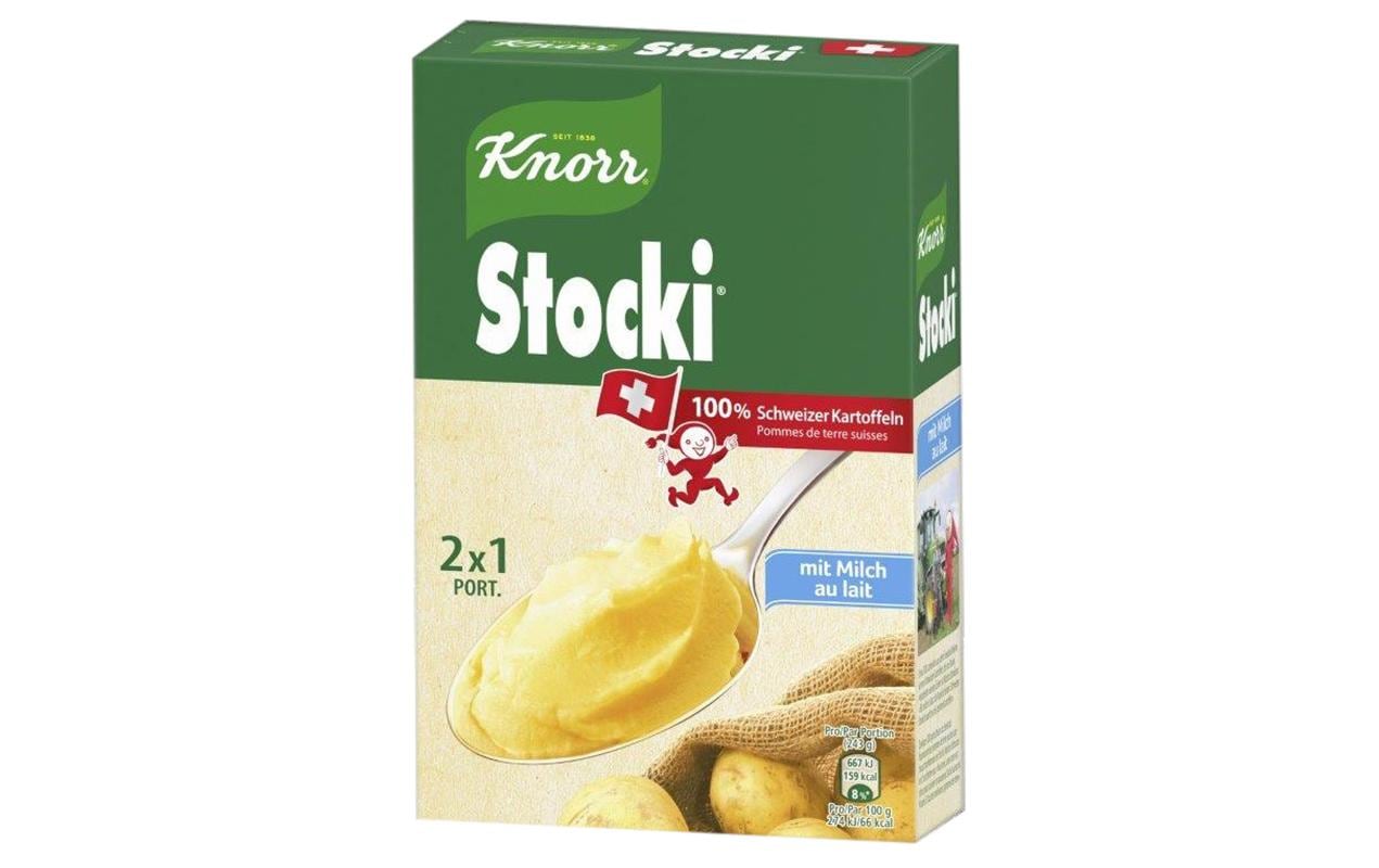 Knorr Kartoffelstock Stocki 2 x 1 Portion Knorr Kartoffelstock Stocki 2 x 1 Portion