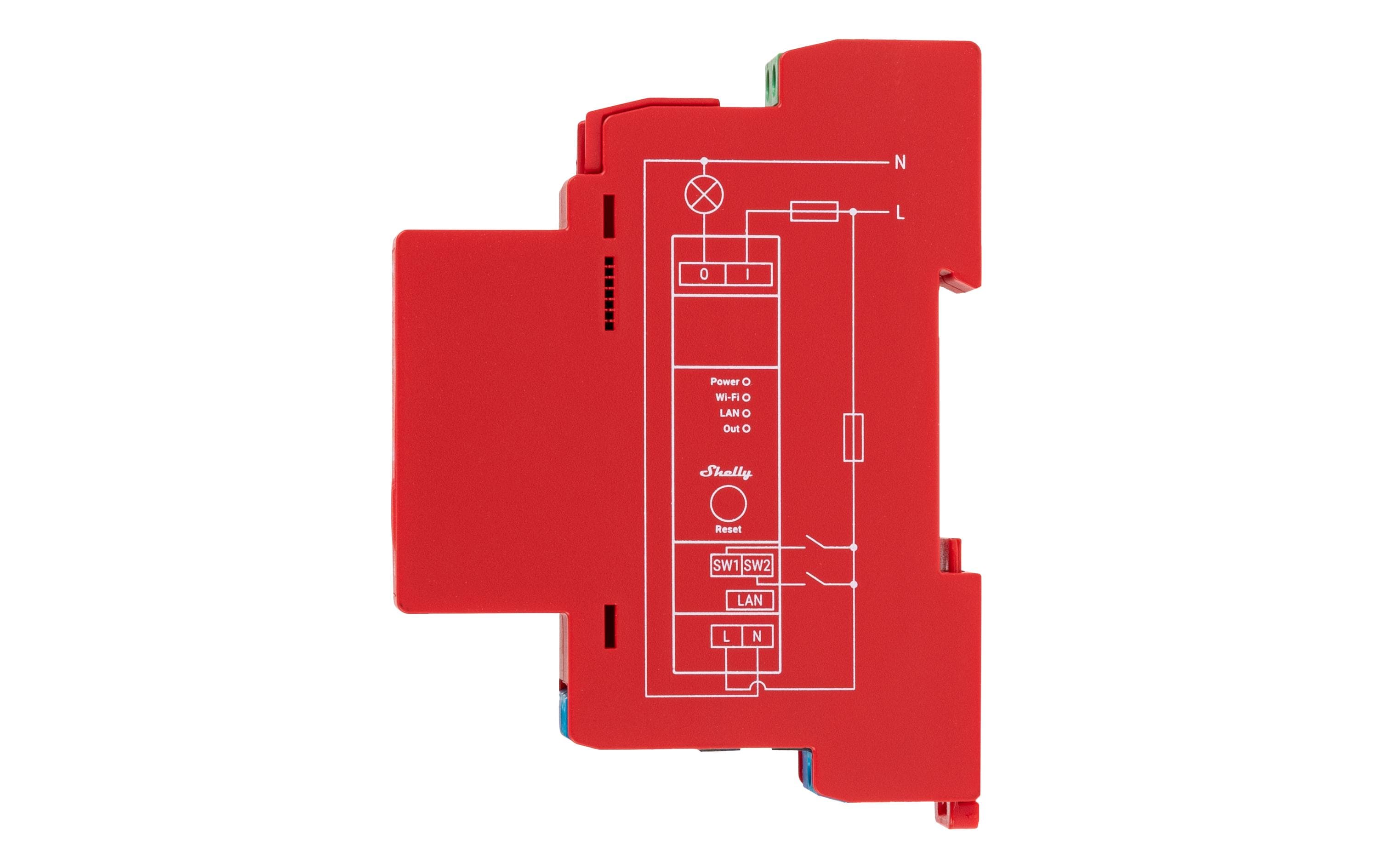 Shelly WLAN-Schaltaktor Shelly Pro 1PM mit Leistungsmessung