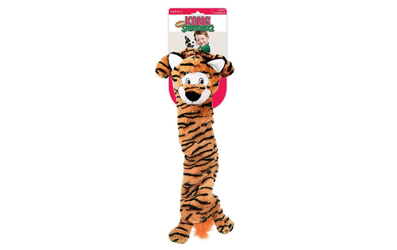 Kong Hunde-Spielzeug Stretchezz Jumbo Tiger X-L