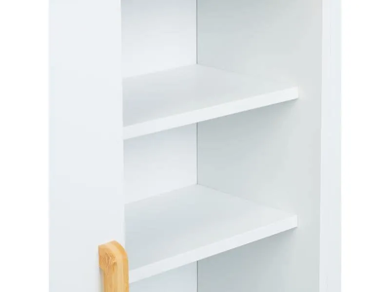 relaxdays Nischenwagen Weiss, 62 x 19.5 x 64 cm relaxdays Nischenwagen Weiss, 62 x 19.5 x 64 cm