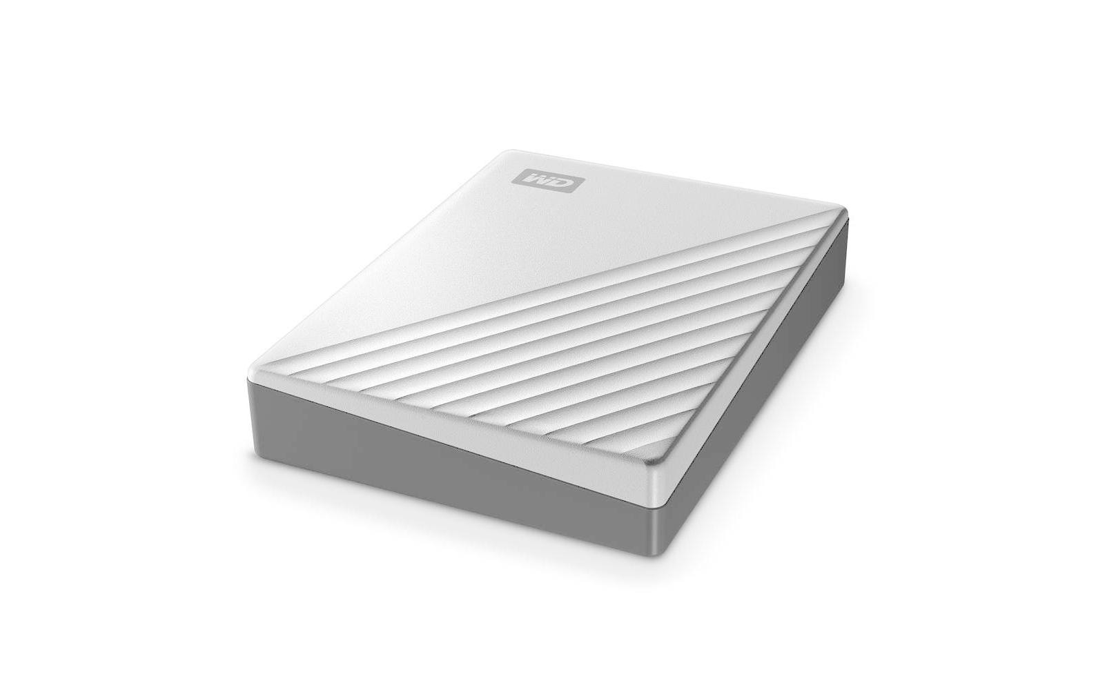 Western Digital Externe Festplatte My Passport Ultra for Mac 4 TB, Silber