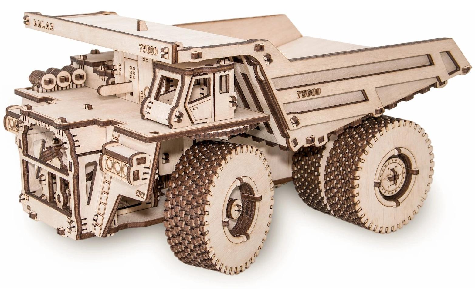 Eco-Wood-Art Bausatz Muldenkipper BELAZ 75600 Eco-Wood-Art Bausatz Muldenkipper BELAZ 75600