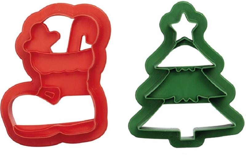 Decora Guetzli-Ausstecher Tannenbaum und Stiefel