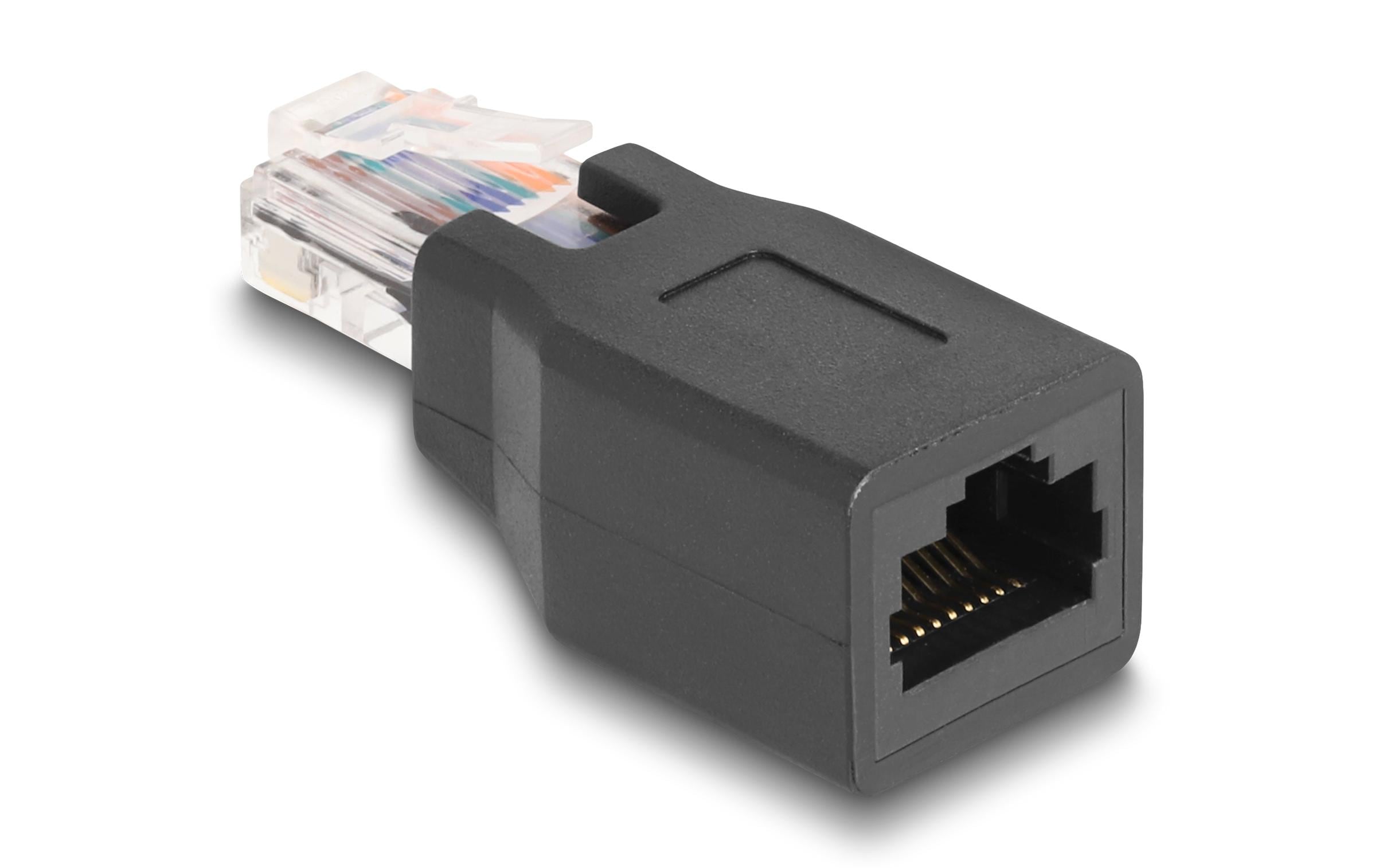 Delock Netzwerkadapter RJ45/RJ48/RJ50 Stecker/Buchse 1 Stück Delock Netzwerkadapter RJ45/RJ48/RJ50 Stecker/Buchse 1 Stück