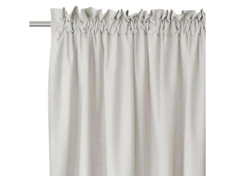 Urbanara Tagvorhang Solana Hellgrau 2er Set 140 x 245 cm Urbanara Tagvorhang Solana Hellgrau 2er Set 140 x 245 cm