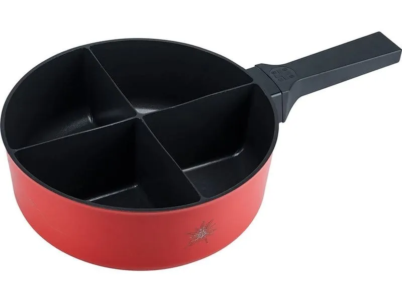 4Fondue Fondue-Caquelon Rot 4Fondue Fondue-Caquelon Rot