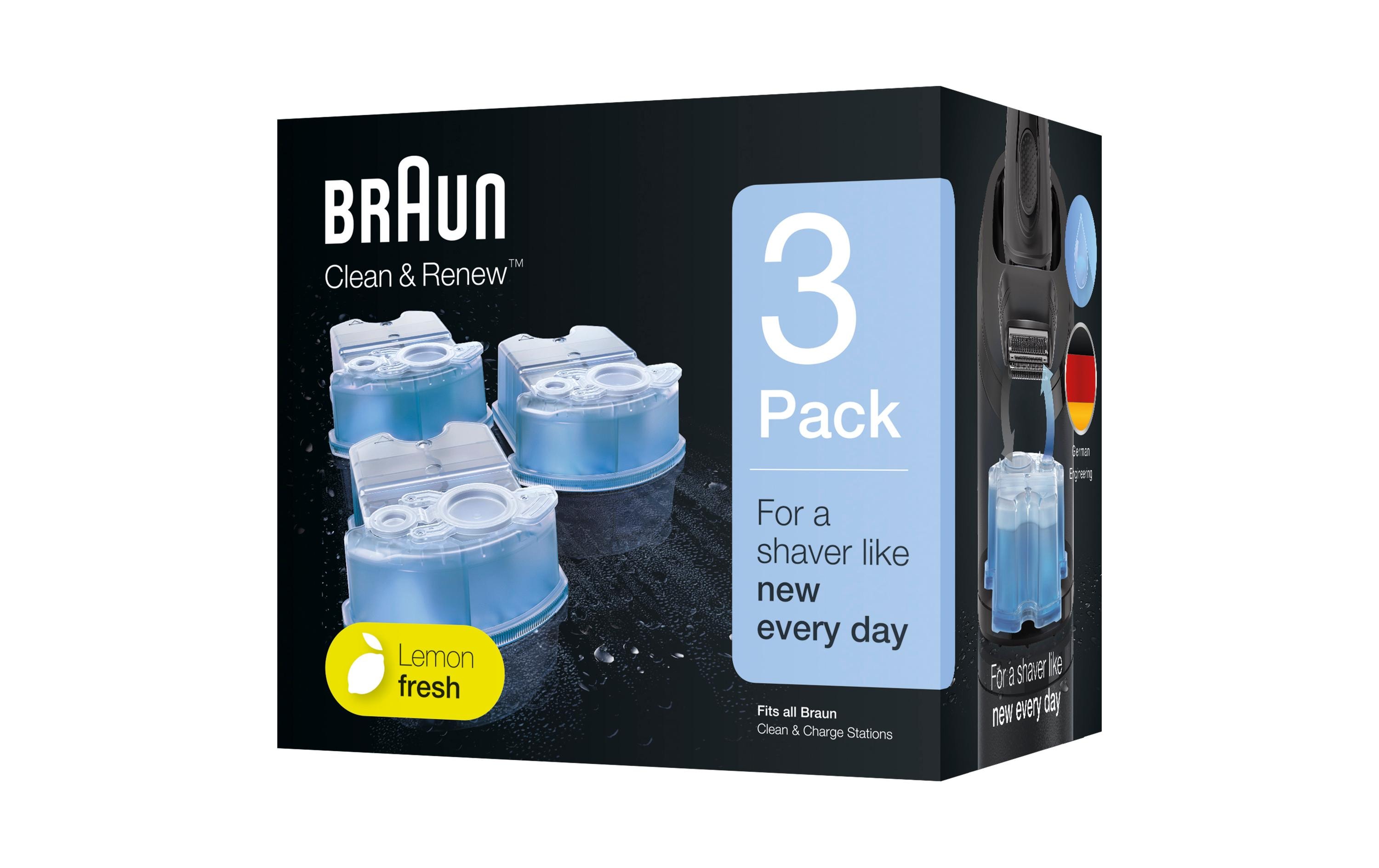 Braun Reinigungskartusche CCR3 3 Stück
