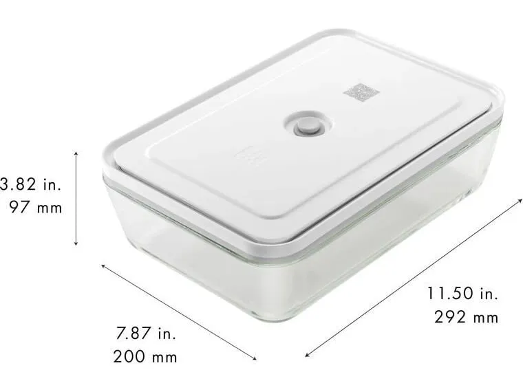 Zwilling Vakuumier-Behälter Fresh and Save Vakuum Gratinform, Glas Zwilling Vakuumier-Behälter Fresh and Save Vakuum Gratinform, Glas