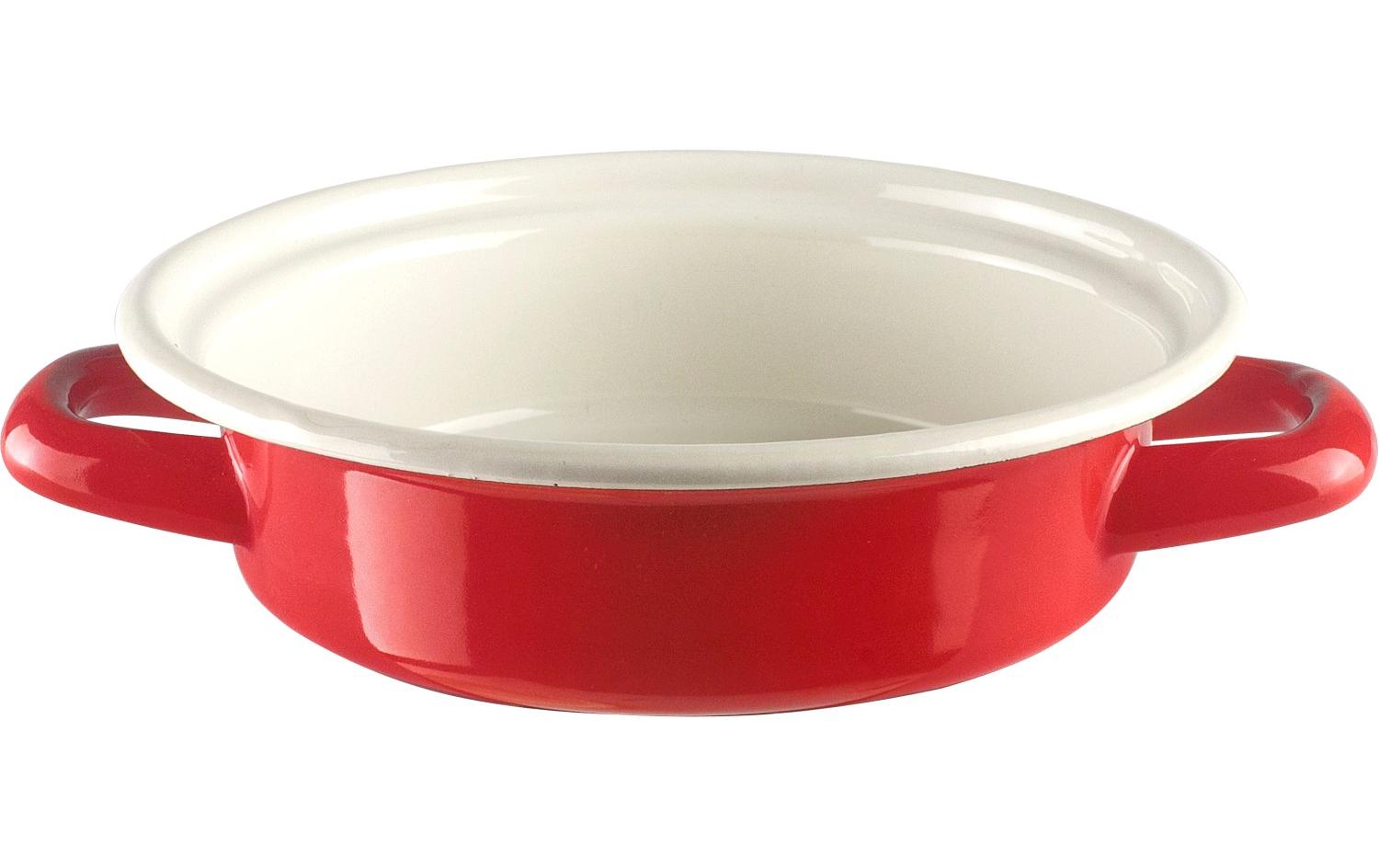 Ibili Servierplatte 14 x 4.5 cm, 400 ml Fraise