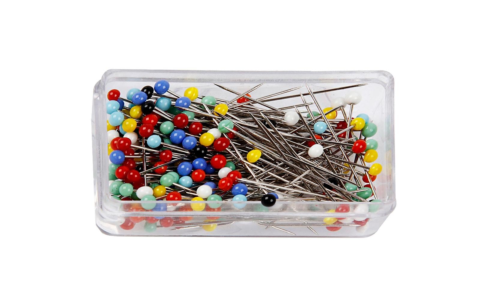 Creativ Company Stecknadeln mit Kopf, L 31 mm, 200 Stk/ 1 Pck